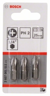 Насадка-бита Extra Hart PH 2, 25 mm 2607001511